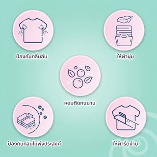 Downy XL ดาวน์นี่ Expert ปรับผ้านุ่ม ผลิตภัณฑ์ปรับผ้านุ่ม สูตรเข้มข้นพิเศษ ตากผ้าในร่ม ถุงเติม 2.1 ลิตร