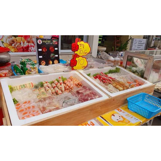 ลังโฟม+ลังไม้สักฝาอะคิลิกใส(คู่ฝาใส)