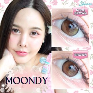 🔥 คอนแทคเลนส์ ✨ขนาดมินิ✨Moondy (Shinee) Brown / Nude Brown /…