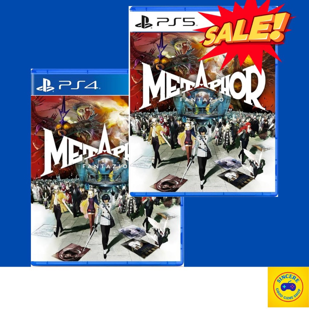 METAPHOR FANTAZIO PS4 / METAPHOR FATAZIO PS5 (มือ1 / มือ2)