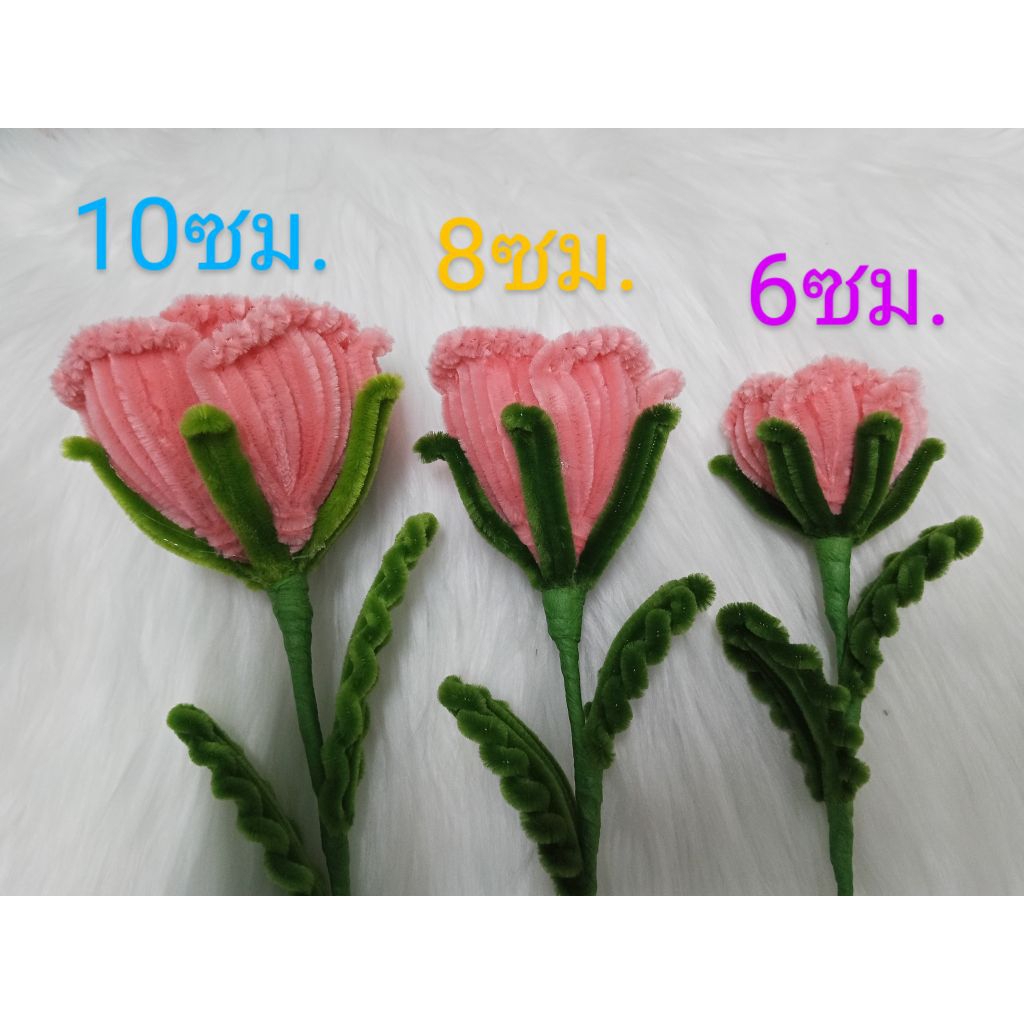 กุหลาบหน้ากว้าง10ซม.(L)พร้อมก้านใบ - รูปที่ 4