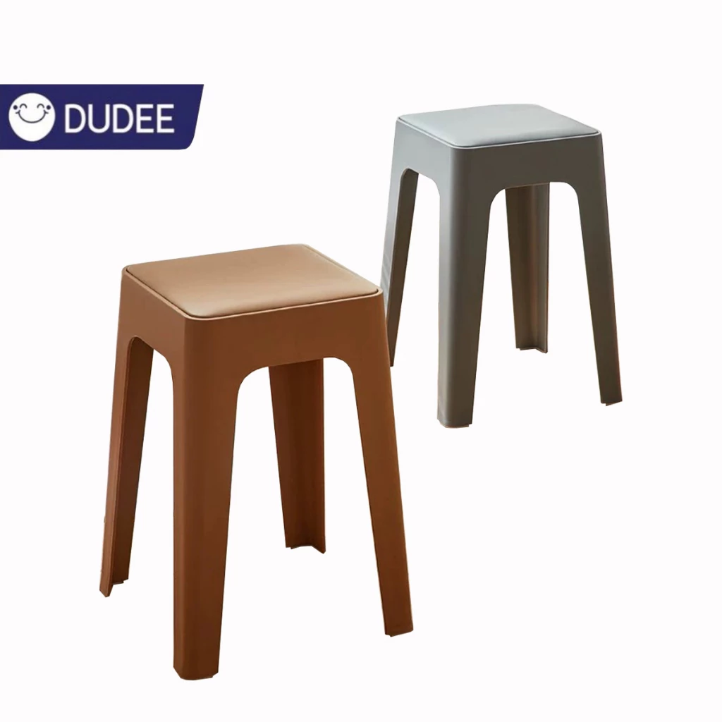 DUDEE ins style เก้าอี้ Plastic ราคาถูก ไม่ต้องต่อประกอบ รุ่น SY-6 วัสดุพลาสติก คุณภาพดี