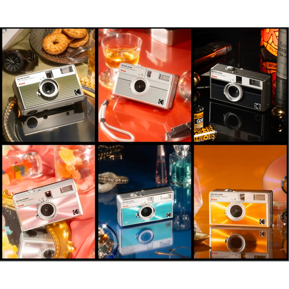 [ส่ง1Nov] Kodak Ektar H35n กล้องฟิล์ม Half-frame 35mm (ใช้ซ้ำได้)