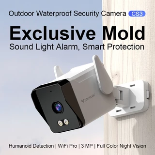 Vstarcam CS3 ใหม่ล่าสุด 2025 กล้องวงจรปิดไร้สาย ความละเอียด 3MP(1296P) Outdoor มีAI+ คนตรวจจับสัญญาณเตือน