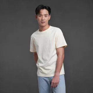 เสื้อโคตรเย็น Basic T-Shirt Ultra Cool Mynds รุ่น Regular โคตรเย็น สีครีม-Cream