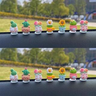 เรซิ่นกระกางดอกไม้สีสันน่ารัก wy0016 จำนวน7ตัว ตัวจิ๋ว มีกาว…