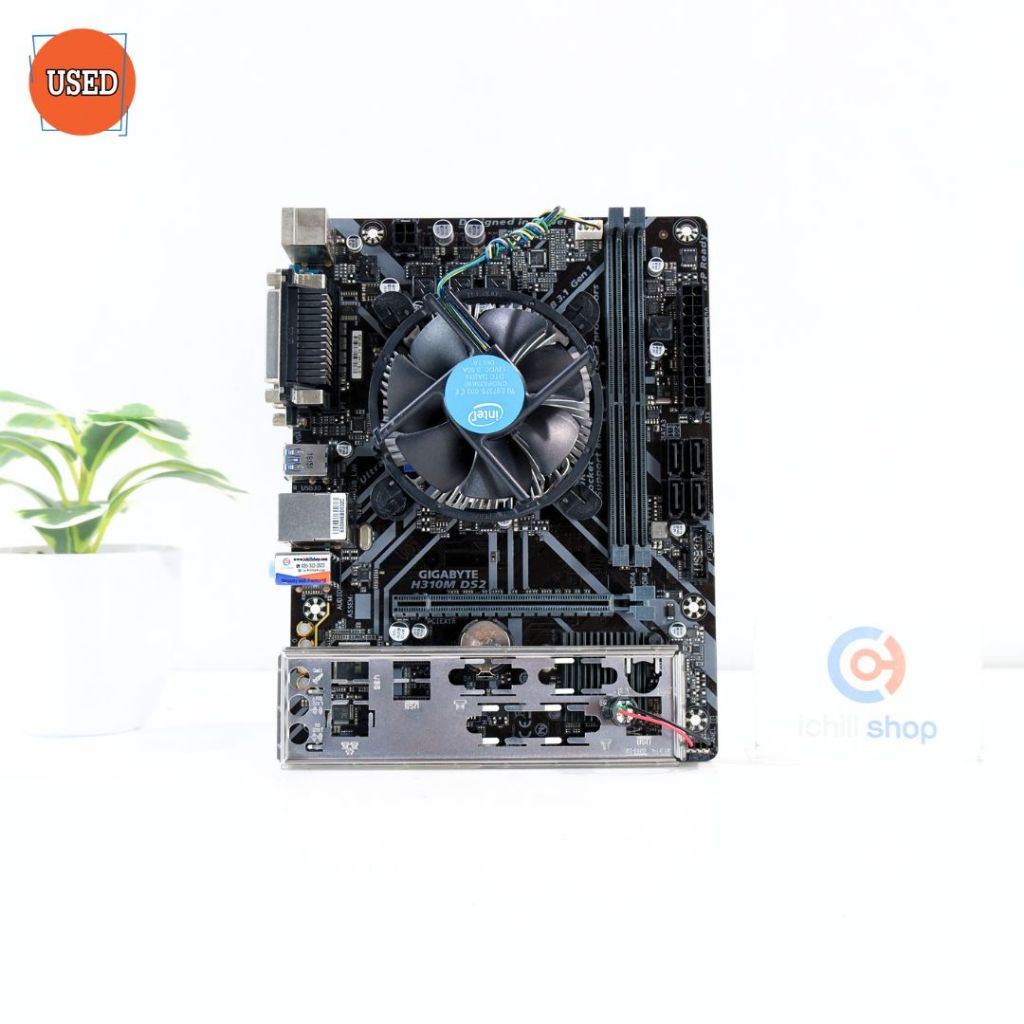 ชุดซีพียูพร้อมเมนบอร์ด CPU : INTEL CORE I5-8400 2.8 GHz + MB : GIGABYTE H310M DS2 P16156