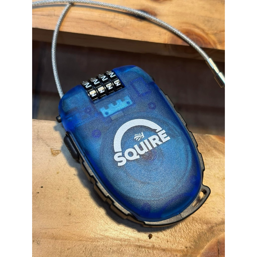 ตัวล็อคจักรยานแบบพกพา Squire Retrac Max