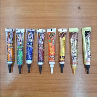 เฮนน่าเพ้นท์ตัว GOLECHA henna สีเพ้นท์ฮาลาล all types of HENNA body paint temporary hand art