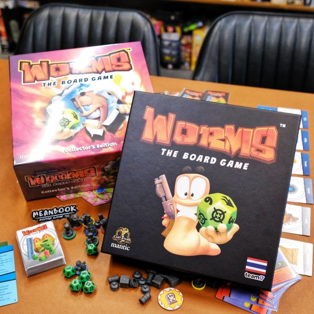 [พร้อมส่งทันที] Worms The Board Game Board Game (ภาษาไทย) [G2/L(15)]