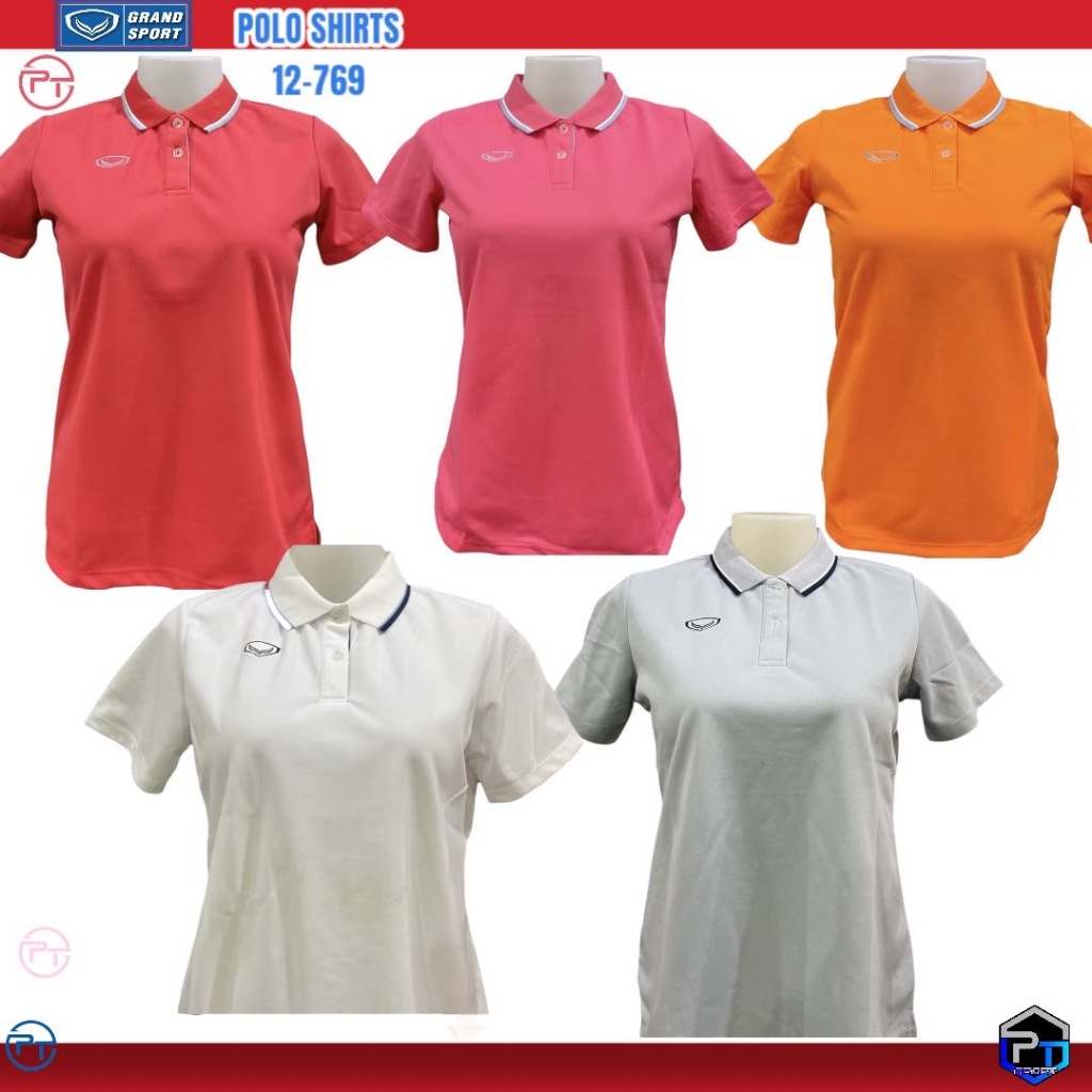 เสื้อโปโลหญิงแกรนด์สปอร์ต รหัส :012769
