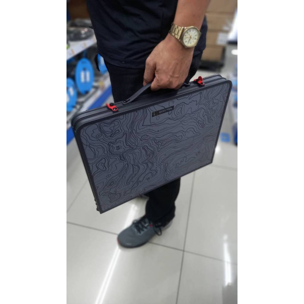 🔥พร้อมส่ง🔥 โต๊ะพับได้ QUECHUA รุ่น MH100 แข็งแรง น้ำหนักเบา เคลื่อนย้ายสะดวก ขนาด 42*64 cm