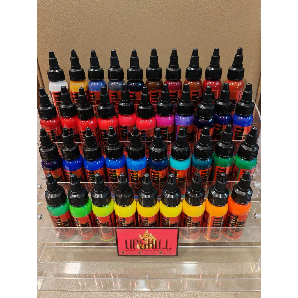 สีสัก Up Skill Ink ของแท้USA ขนาดครึ่งออน