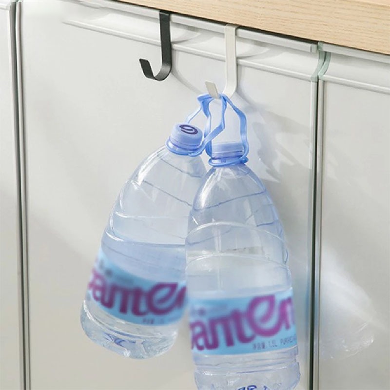 ตะขอสเตนเลส รูปตัว S อเนกประสงค์ สําหรับแขวนกุญแจ ประตู ห้องน้ํา ห้องครัว 2 ชิ้น - รูปที่ 2