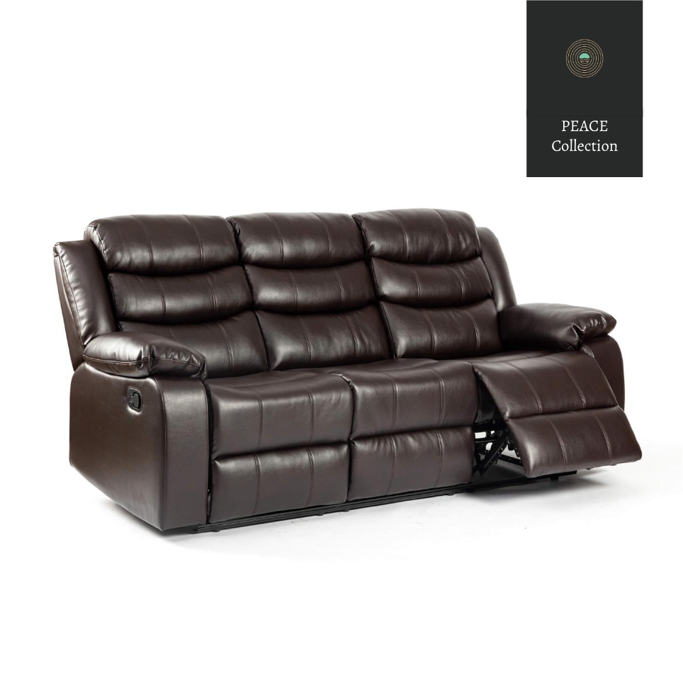 PeaceCollection โซฟารีไคลเนอร์ 3 ที่นั่ง ปรับเอนสุดหรู สัมผัสแห่งความผ่อนคลาย