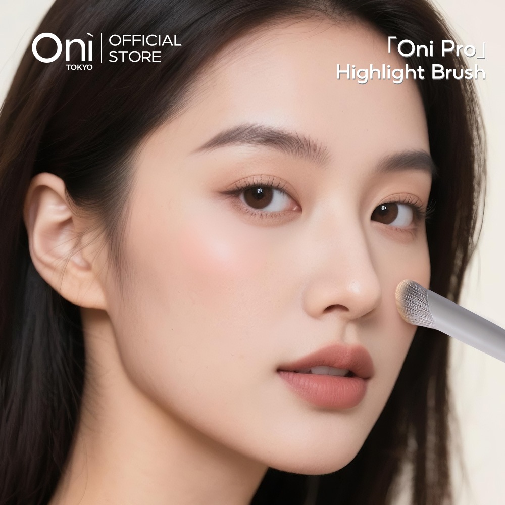 Oni Concealer Brush,Precision Concealer Makeup Brush for Under Eyes,Blemishes,แปรงคอนซีลเลอร์ แปรงเกลี่ยคอนซีลเลอร์
