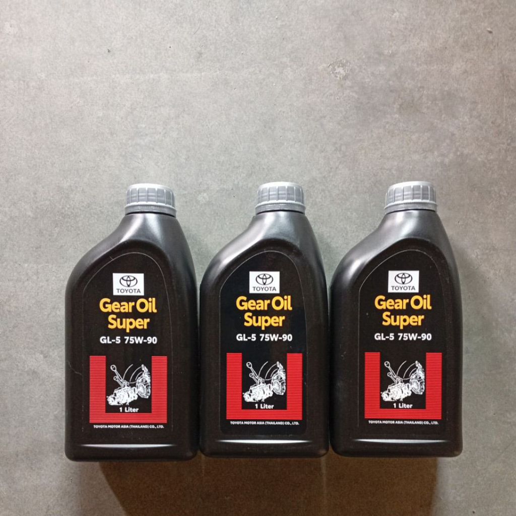 น้ำมันเกียร์ เกียร์ธรรมดา,เฟืองท้ายGL75w-90โตโยต้าชุด3ลิตร,4ลิตร