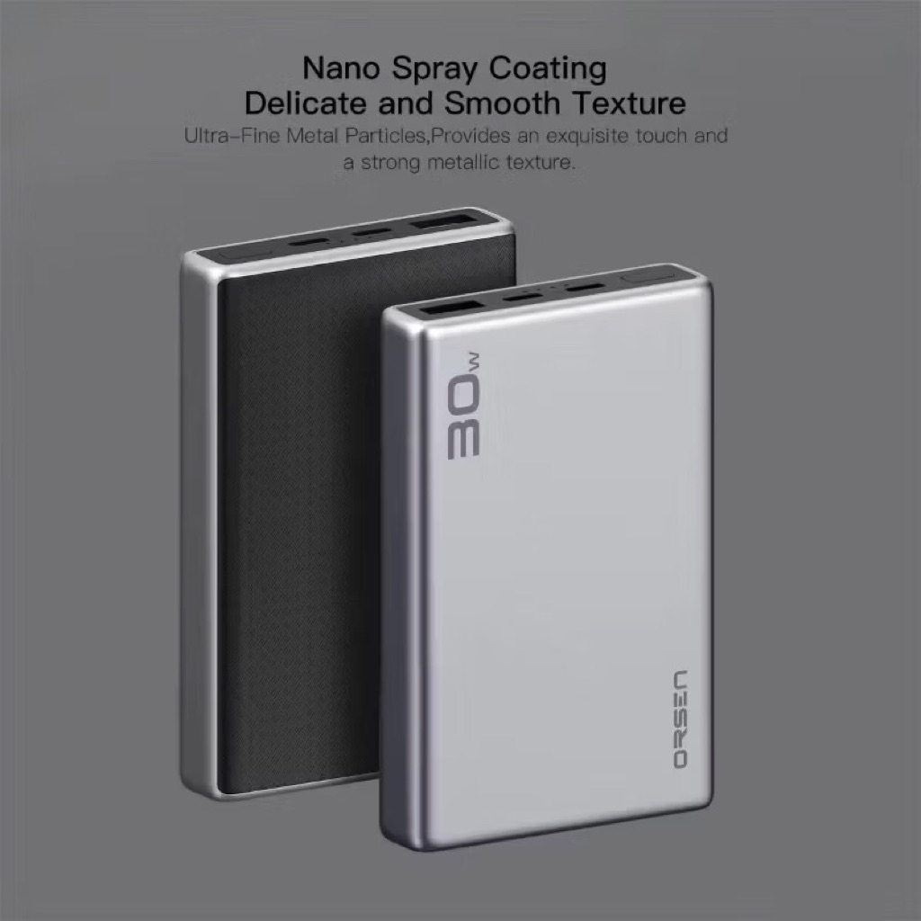 แบตสำรอง Orsen by Eloop E69 PowerBank แบตสำรอง 10000mAh ชาร์จเร็ว 30W Fast Charger