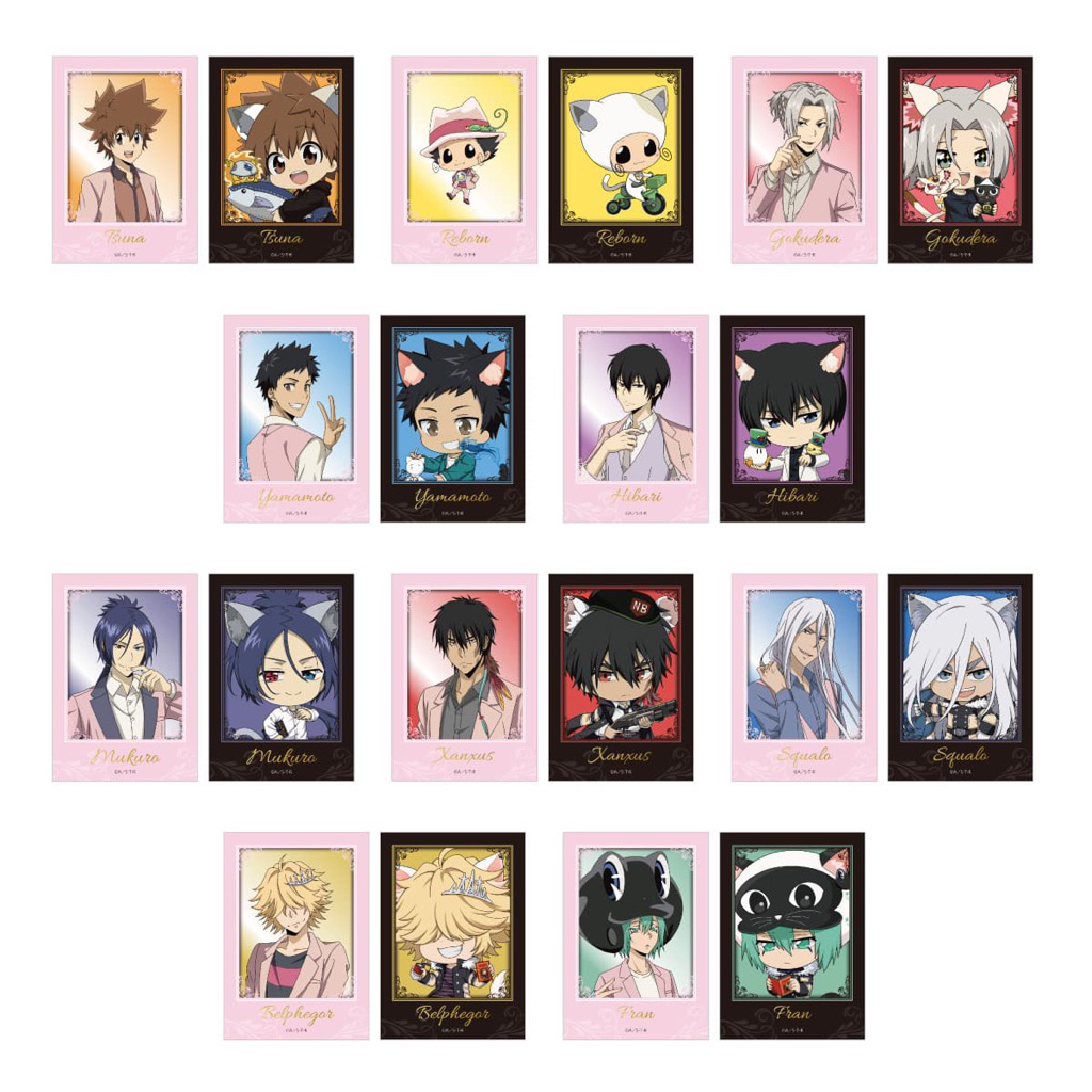 ✨(พร้อมส่งบางตัวละคร) Mini illustration KATEKYO HITMAN REBORN IN NAMJATOWN | ครูพิเศษจอมป่วนรีบอร์น 