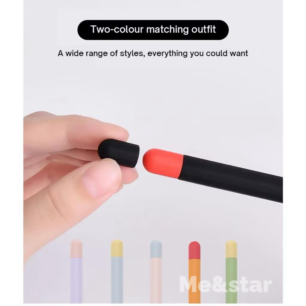 สําหรับ Apple Pencil Pro เคสซิลิโคนปิดกั้นสี Apple รุ่น Pen pro ฝาครอบป้องกัน 7 สี ราคา ถูกที่สุด ดีลบีเคเค แกลเลอรีภาพที่ 7