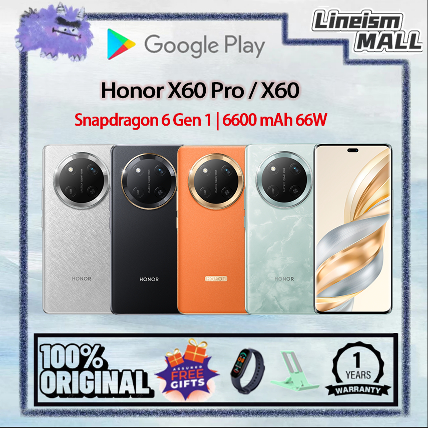 Honor X60 Pro Snapdragon 6 Gen 1/ Honor X60 Dimensity 7025 Ultra Dual SIM Honor Phone  การท่องเที่ยว