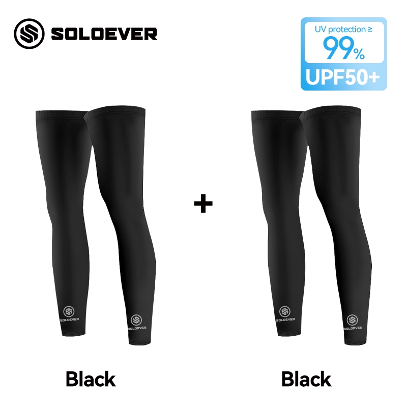 SOLOEVER أكمام ساق للدراجات بحماية UV — صورة 8