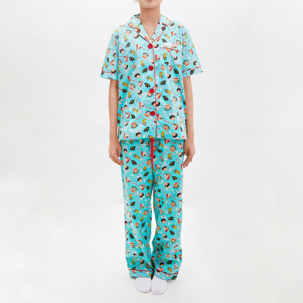 PAUL FRANK ชุดนอนกางเกงขายาวใส่ได้ทั้งชายและหญิง TECH PARADOX PANTS SET 2025