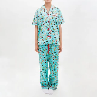 PAUL FRANK ชุดนอนกางเกงขายาวใส่ได้ทั้งชายและหญิง TECH PARADOX PANTS SET 2025