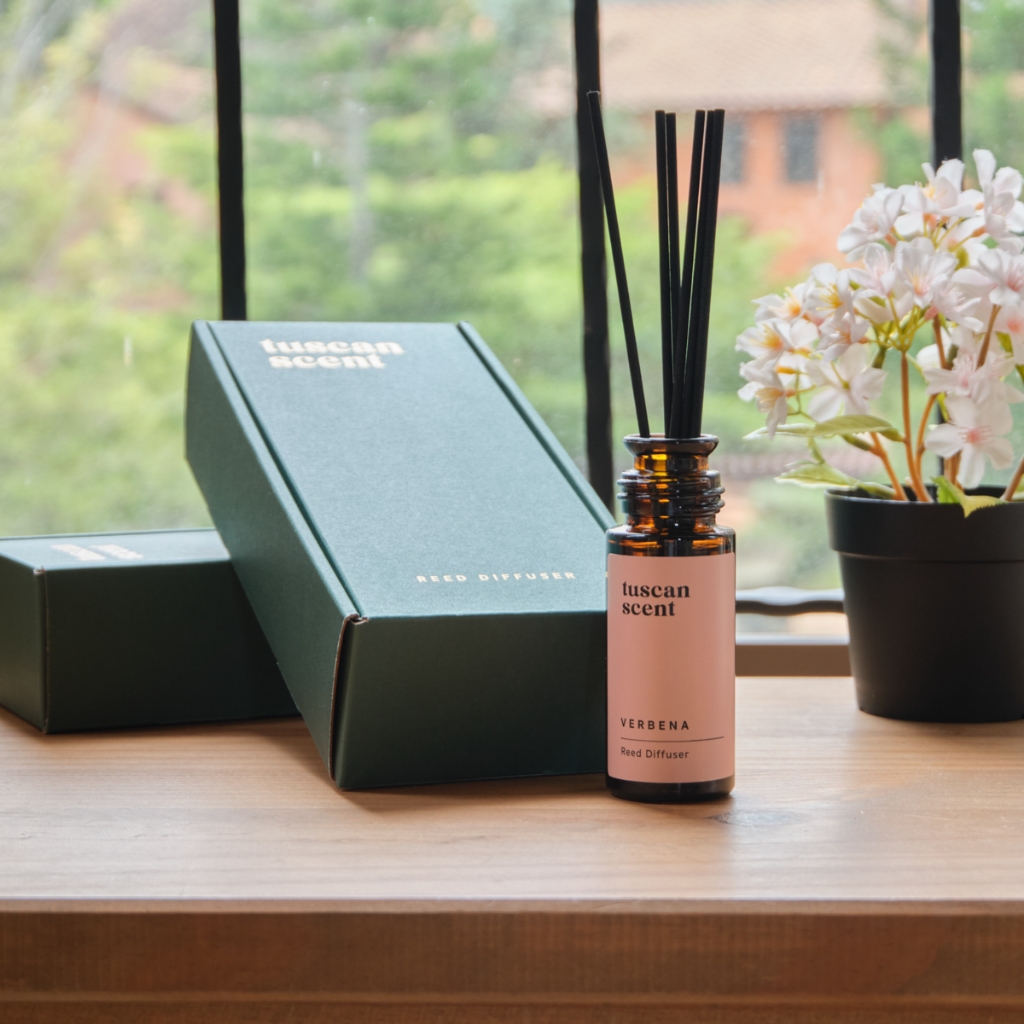 TUSCAN SCENT ORGANIC DIFFUSER VERBENA 60 ml.