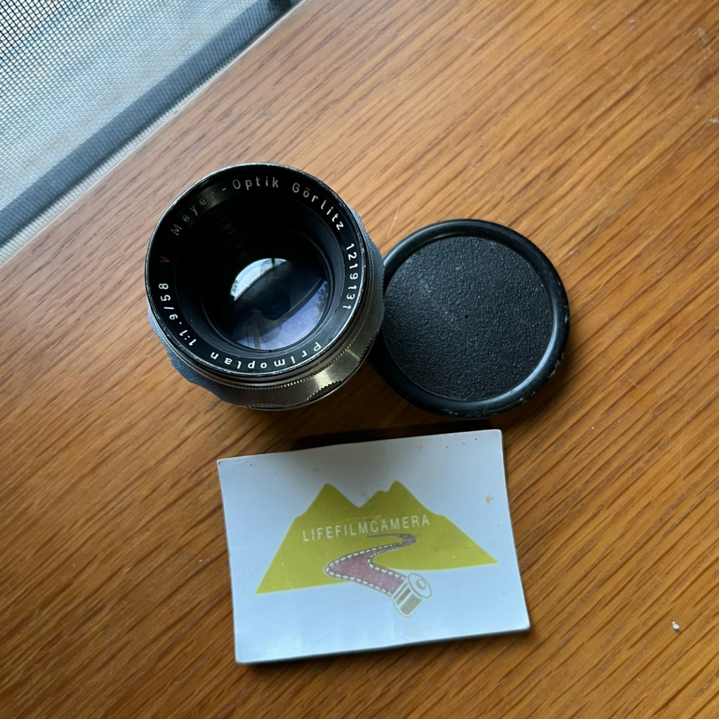 เลนส์มือหมุน Meyer Optik Gorlitz Primoplan 58mm f1.9 Red V