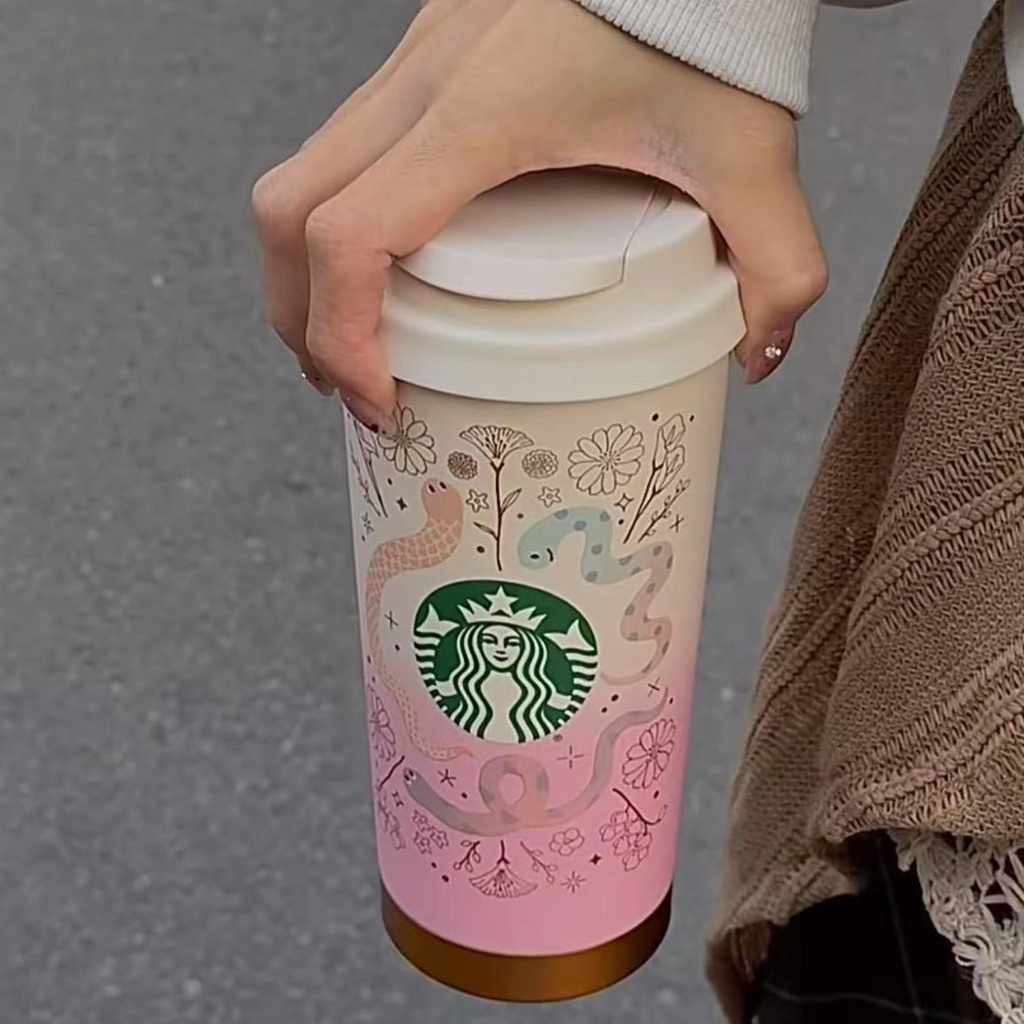 แก้วน้ำ Starbucks แก้วเก็บความเย็น ความร้อน  – คอลเลคชั่นใหม่2025 ราคา ถูกที่สุด ดีลบีเคเค แกลเลอรีภาพที่ 2