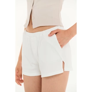 Withit Rib Shorts กางเกงขาสั้นผ้านุ่ม - BTW35759