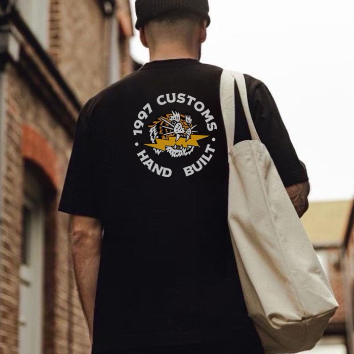 เสื้อยืด HAND BUILT 1997. - cotton100%