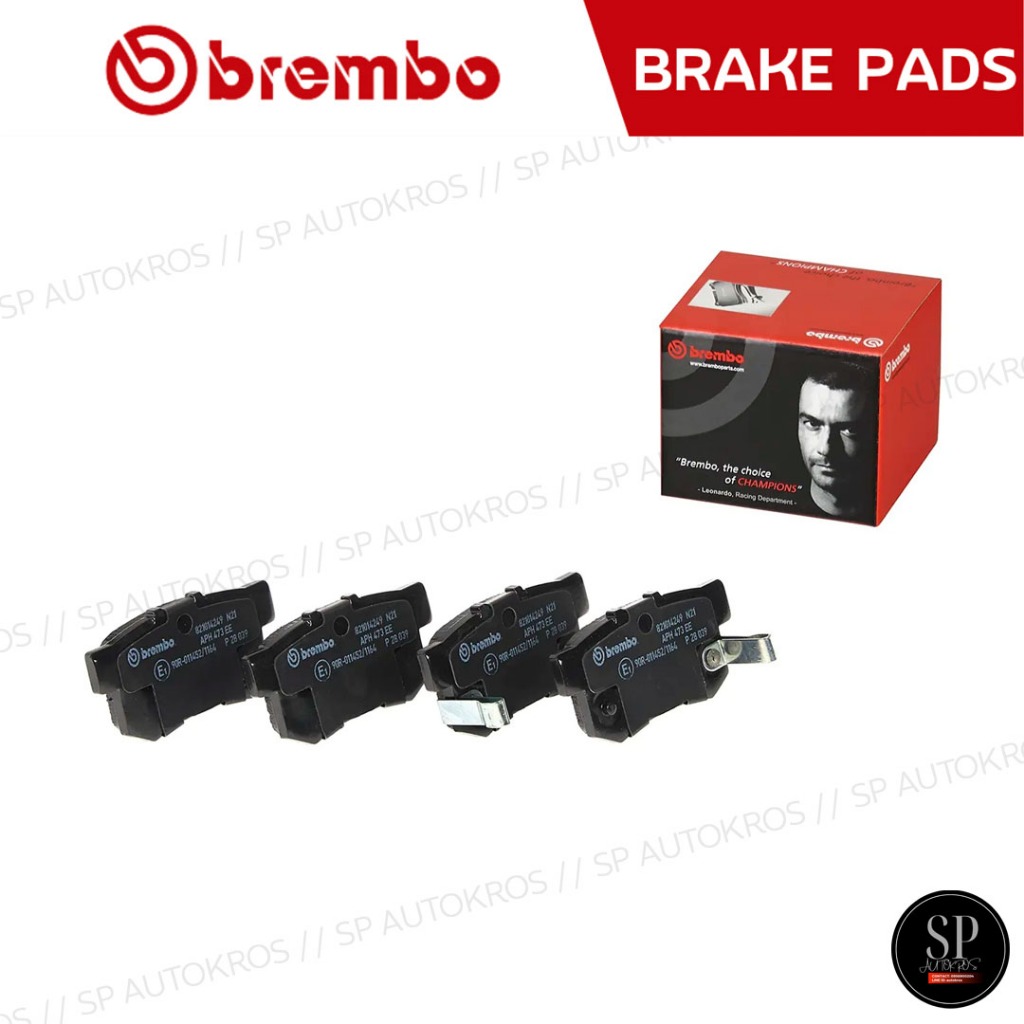 BREMBO ผ้าเบรกหลัง ACCORD G6 (2.4 3.0) ปี 98-02 / P28 039N