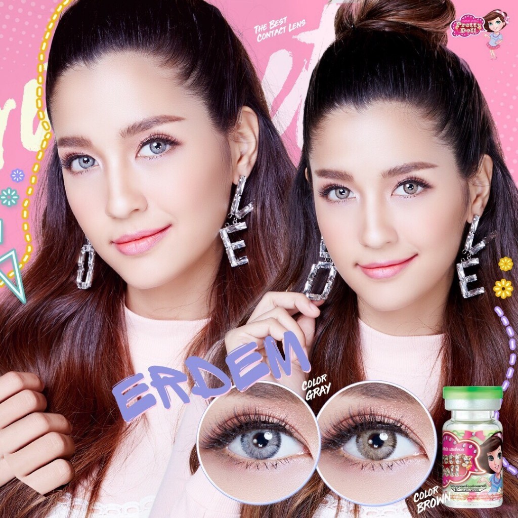 Pretty Doll คอนแทคเลนส์ mini Erdem
