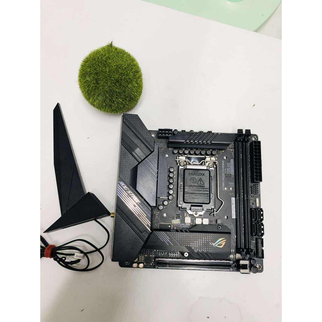 MAINBOARD (เมนบอร์ด) 1200 gen10 ASUS ROG STRIX H470-I GAMING ไม่มีกล่อง ใช้งานปกติ ประกันร้าน