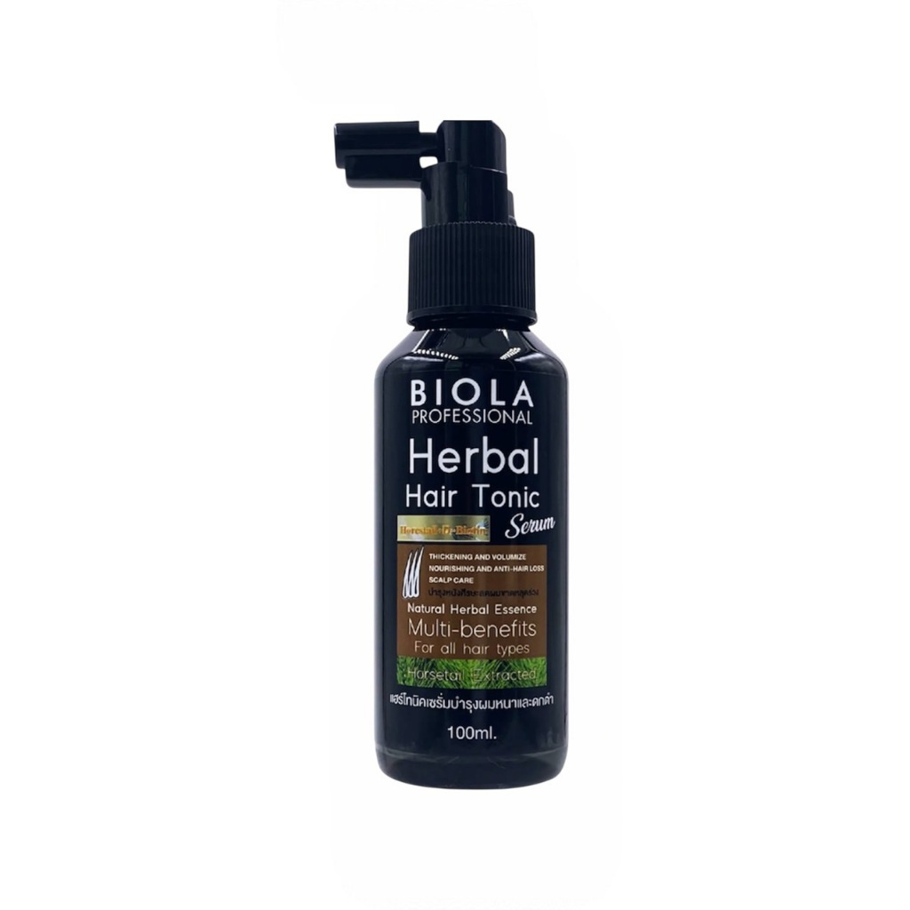 BIOLA PROFESSIONAL Herbal Hair Tonic Serum บิโอล่า แฮร์โทนิค เซรั่ม 100ml.