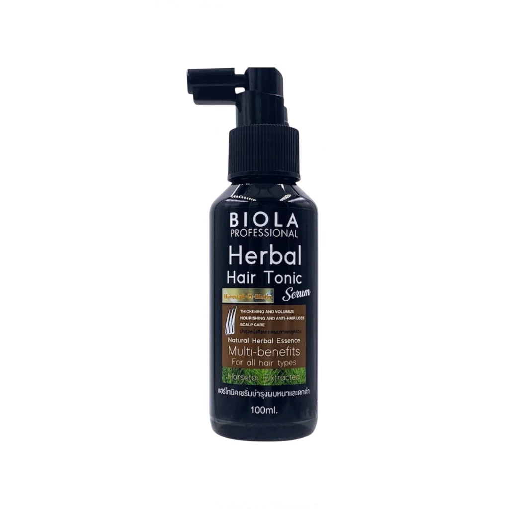 BIOLA PROFESSIONAL Herbal Hair Tonic Serum บิโอล่า แฮร์โทนิค เซรั่ม 100ml.