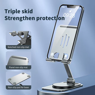 GOOJODOQ ขาตั้งไอแพด ขาตั้งแท็บเล็ต โลหะ บางพิเศษ อุปกรณ์เสริม สําหรับ Phone Holder ที่วางโทรศัพท์