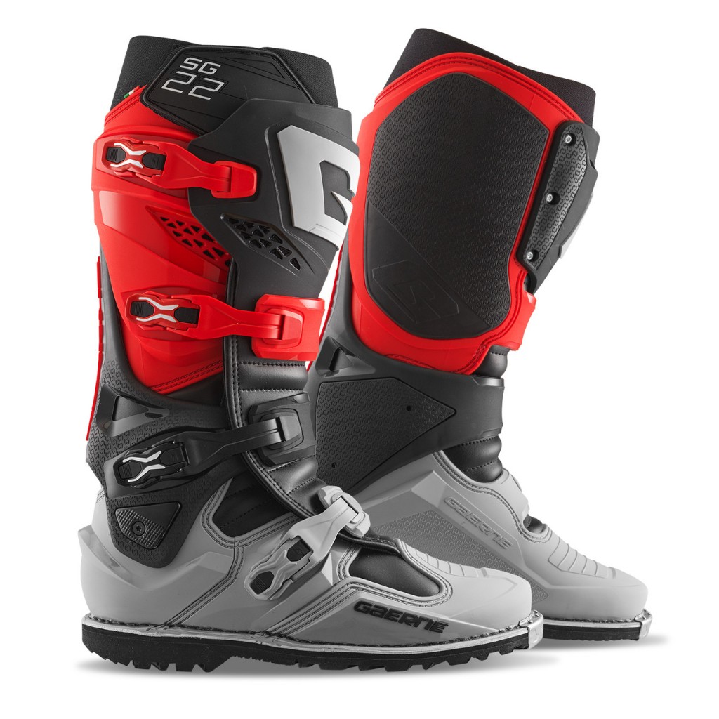 ลิมิตเต็ด GAERNE - SG22 Anthracite Gore-Tex Enduro Red Black Grey