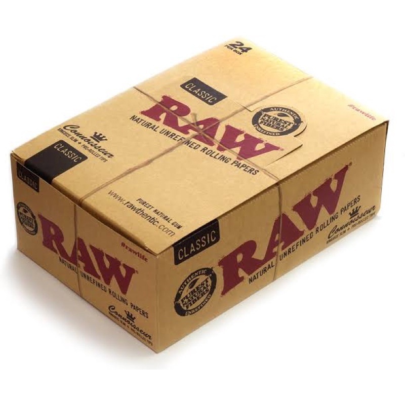 กระดาษ Raw black classic kingsize slim 110mm 3รุ่น (ของแท้100%พร้อมส่ง)