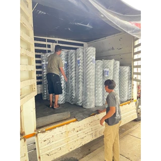 ASV ลวดตาข่ายถัก ชุบกัลวาไนท์ #12 / ขนาดตา 1.5 นิ้ว (ตาทั่วไป) / 1.5 x 10 เมตร (สูง x ยาว)