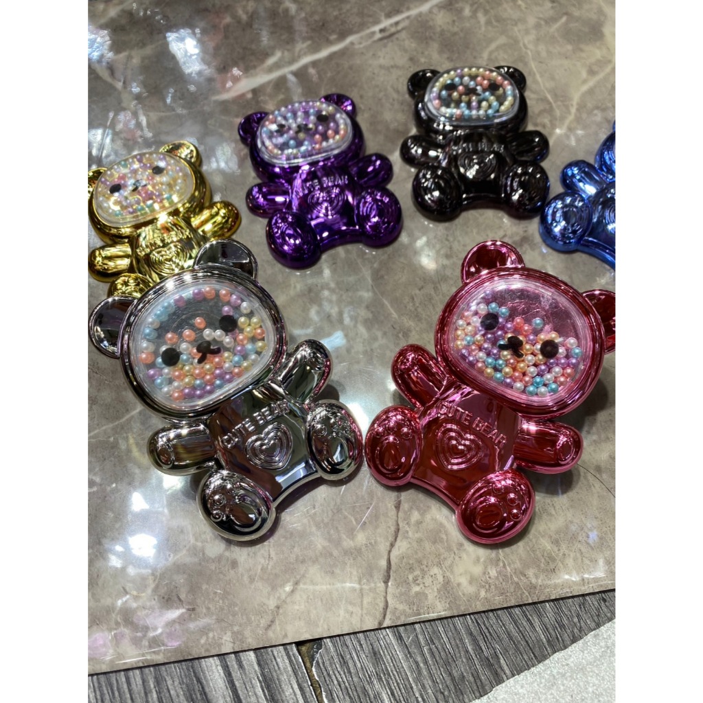 ขาตั้ง วาง โทรศัพท์ สำหรับทุกรุ่น สีสวย น่ารัก หมีLOVE  6สี พับเก็บได้