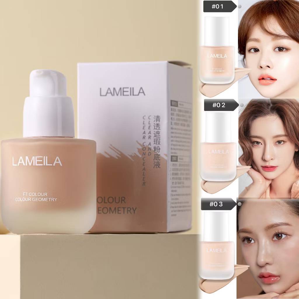 C.323.❤️LAMEILA❤️ บีบีครีมรองพื้น 3309 กันน้ำสุดพลังง ปริมาณ- กันแดดกันน้ำกันเหงื่อ ปกปิดดีเยี่ยม