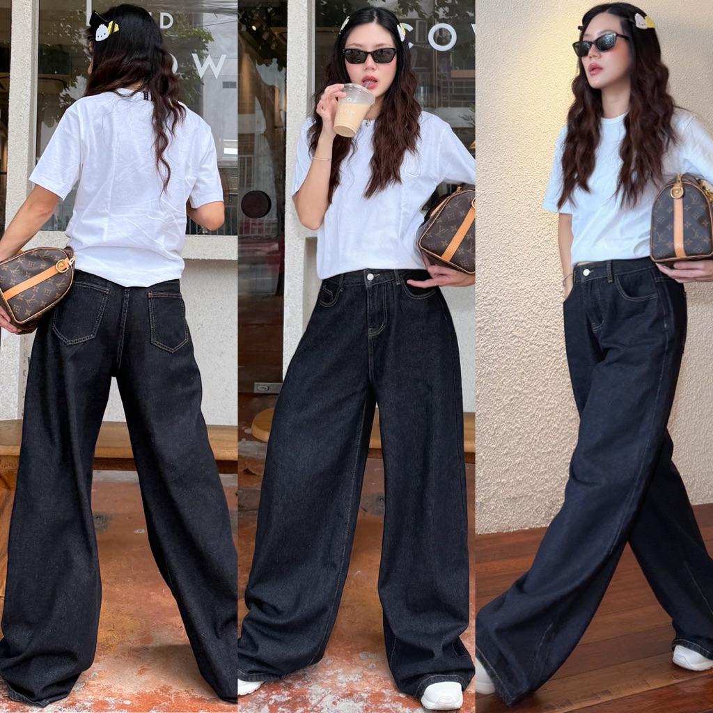 OVER BAGGY DENIM(3-5วันจัดส่ง)