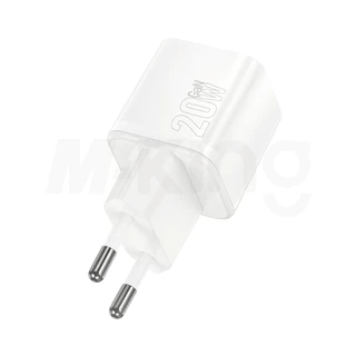 หัวชาร์จเร็ว HOCO N65 Fast charging 2 พอร์ต PD20W+QC3.0 ปลั๊กชาร์จขากลม EU ทนทาน