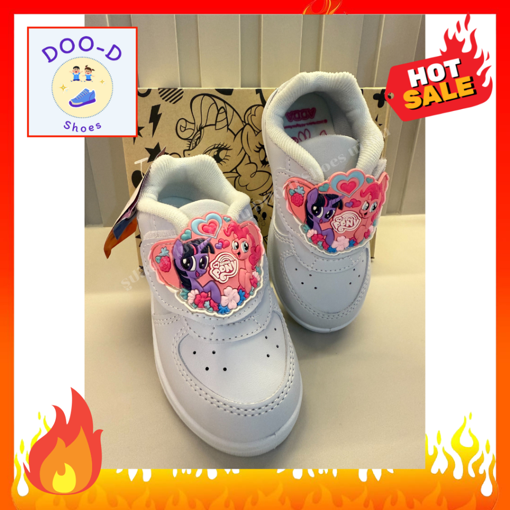 🦄✨ราคาพิเศษ✨🦄รองเท้าพละหญิง (ขาว) ADDA PONY มีไฟ ลิขสิทธิ์แท้ ลดพิเศษสุดๆ มีบิลให้