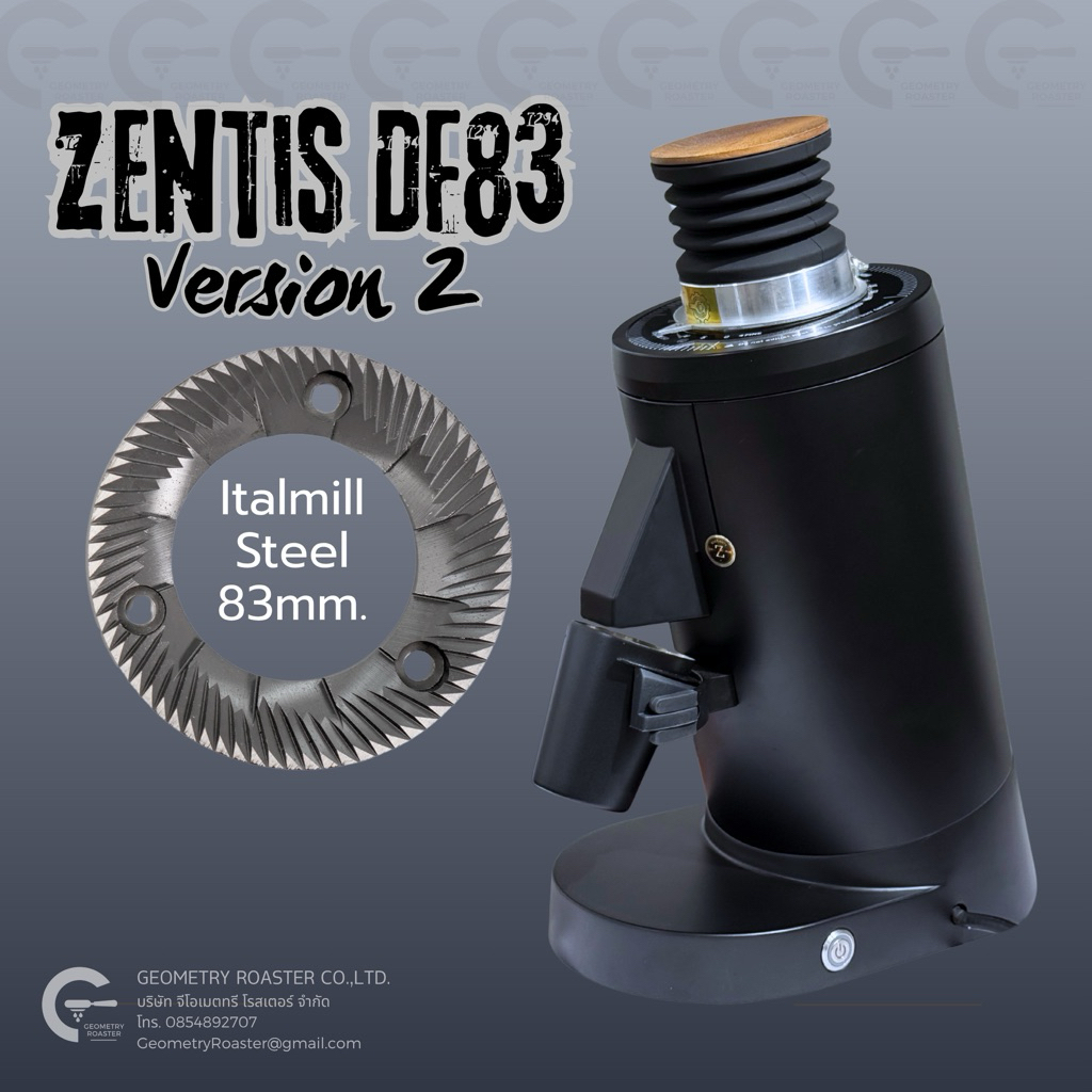 Zentis DF-83 (Ver2) เครื่องบดเมล็ดกาแฟ เครื่องบดไฟฟ้า รับประกันศูนย์ไทย1ปี
