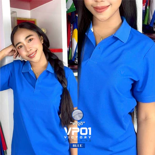 เสื้อโปโลหญิง ทรงเข้ารูป เสื้อโปโลหญิง Slim Fit เสื้อผู้หญิง รุ่น VP01
