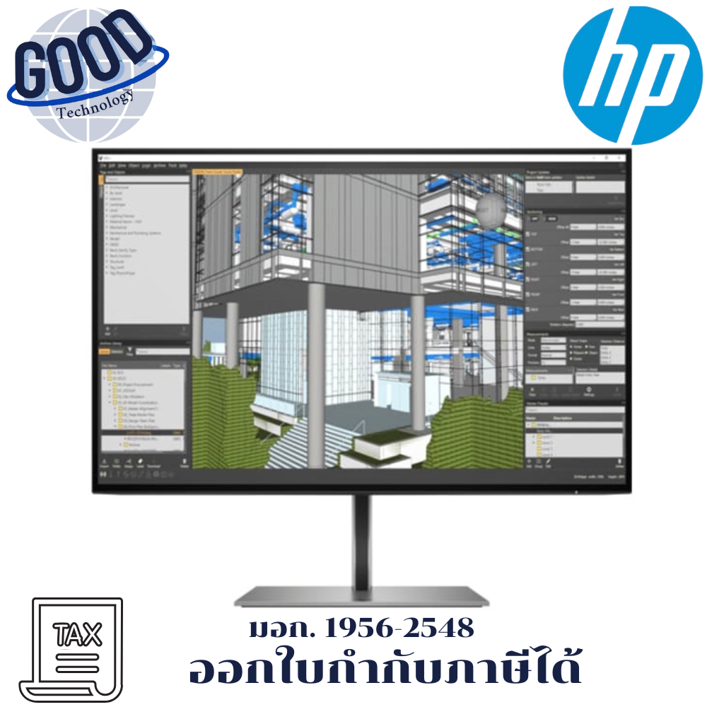 HP  ( 1C4Z5AA#AKL) รุ่น Z24n G3 (IPS WUXGA 60Hz Commercial) จอมอนิเตอร์
